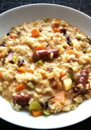 Foto principal de Risotto con chistorra y cranberries