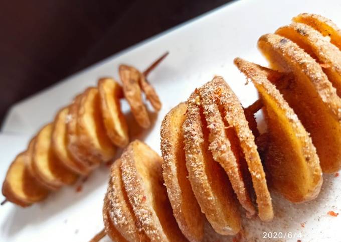 Easiest Way to Prepare Homemade Tornado potato