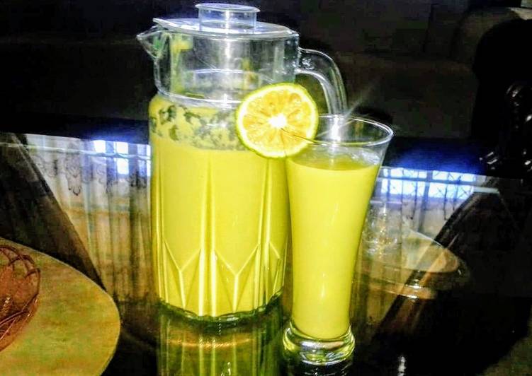 Simple Way to Prepare Quick Avocado, orange smoothie