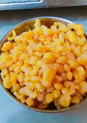 A picture of Sweet boondi.