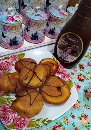 عکسی از دستور کیک قاشقی فوری