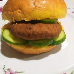 A picture of Beef Shami Burger.
