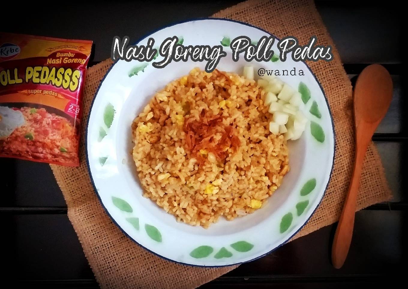 Bagaimana Menyiapkan Nasi Goreng Ayam Poll Pedas Kobe yang Menggugah
Selera