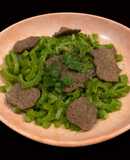 SP.0814 - Khổ Qua Xào Bò Chay