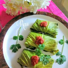 Baked Cabbage Rolls A picture of Baked Cabbage Rolls.