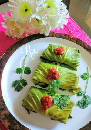 A picture of Baked Cabbage Rolls.