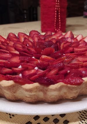 Una foto de Tarta de frutilla