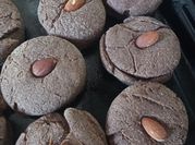 Una foto de scons de vainilla con aceite