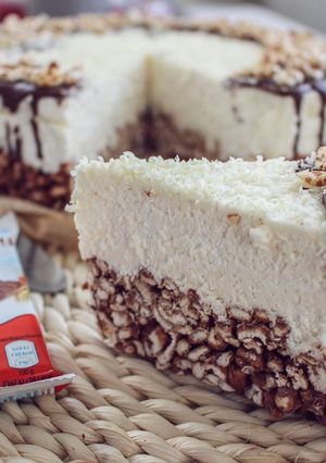 Kinder County sajttorta recept fotója