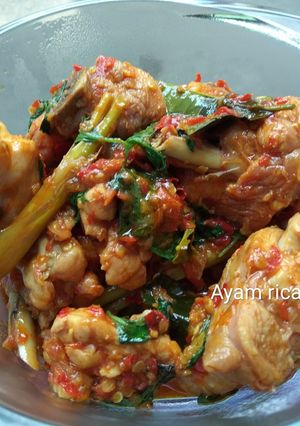 Foto resep Ayam rica #FestivalResepAsia #indonesia #DagingAyam
