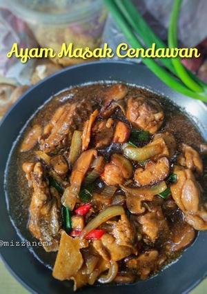 Gambar Ayam Masak Cendawan