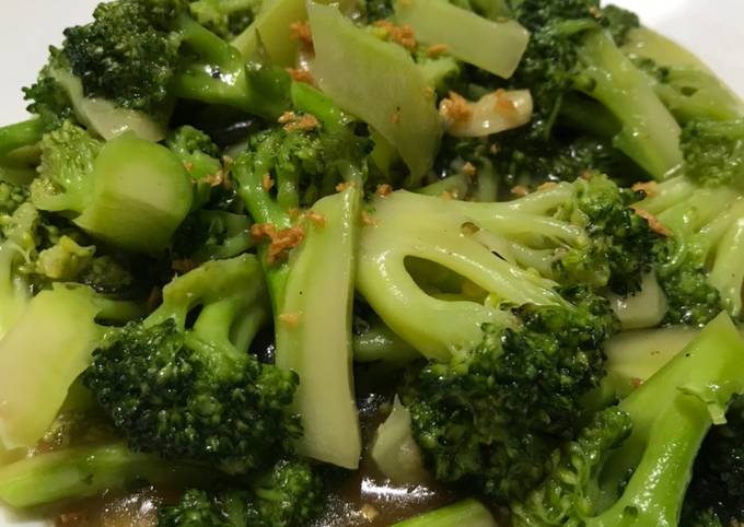 Tumis Broccoli bawang putih
