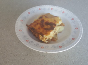 صورة لوصفة مكرونه بالبشاميل (نباتى) موفره جدا لايت
