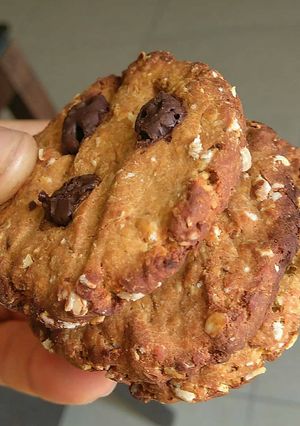 Foto principal de Galletas proteicas de Peanut butter y avena 💪😍