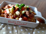 Insalata di pasta arcobaleno