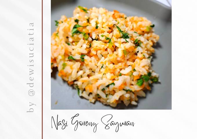 Resep Mpasi Series - Nasi Goreng Sayuran Resep Mpasi Series - Nasi Goreng Sayuran