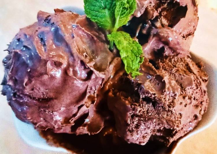 Recipe of Homemade Chocolate ice cream