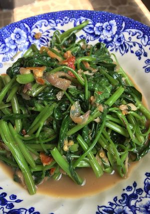 Foto resep Cah Kangkung Terasi