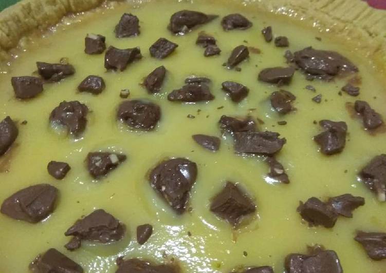 Pie susu silverqueen (no bake)