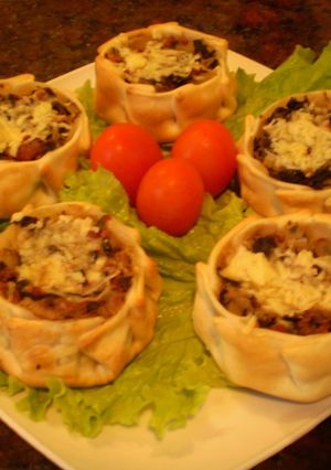 Una foto de Canastitas de verduras