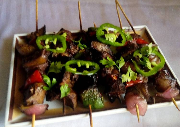 Kidney kebabs