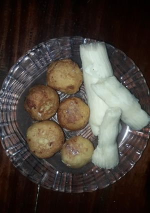 Una foto de Bolitas de mandioca con queso