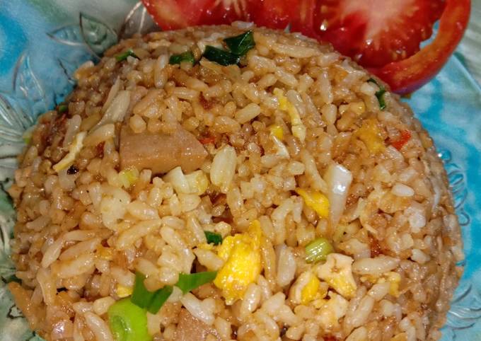 Cara membuat Nasi goreng terasi