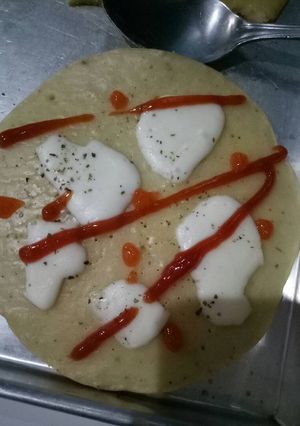 Foto resep Pizza mozarella marta