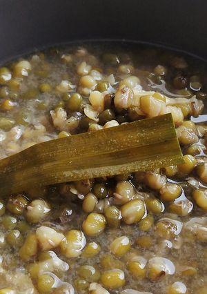 Foto resep Kacang Hijau Kuah Santan