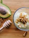 Mousse de Abacate com Ricotta e Mel