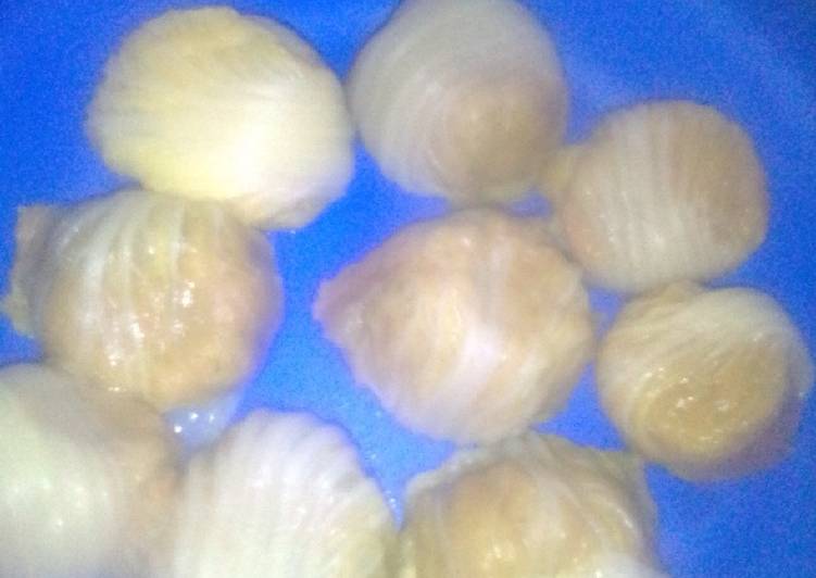 Dimsum sawi putih