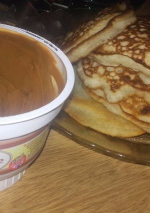 Una foto de Hot cakes😍