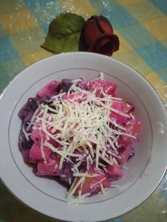 Foto resep Salad buah naga