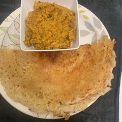 A picture of Horsegram dosa.