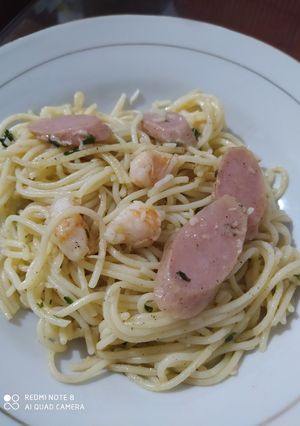Foto resep Spaghetti aglio olio