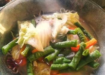 Resep Mudah Sayur asem bening Nikmat Lezat