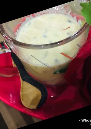 A picture of Whosayna’s Masala Dudh.