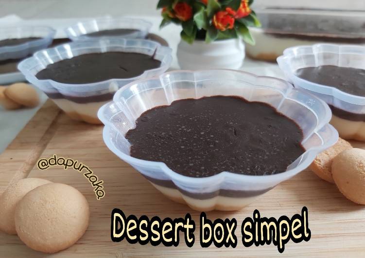 Resep 095》Dessert Box Simpel 🧁☘🌹 yang Menggugah Selera