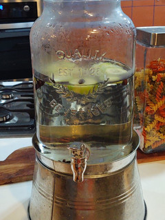 Una foto de Agua detox de pepino