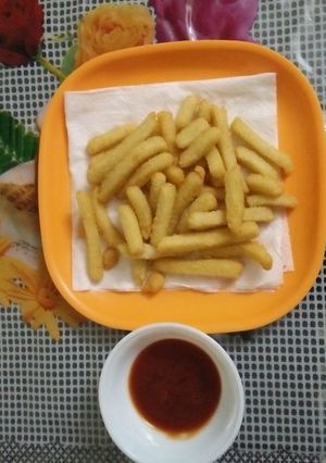 सूजी के फ्रेंच फ्राइज रेसिपी मुख्य फोटो