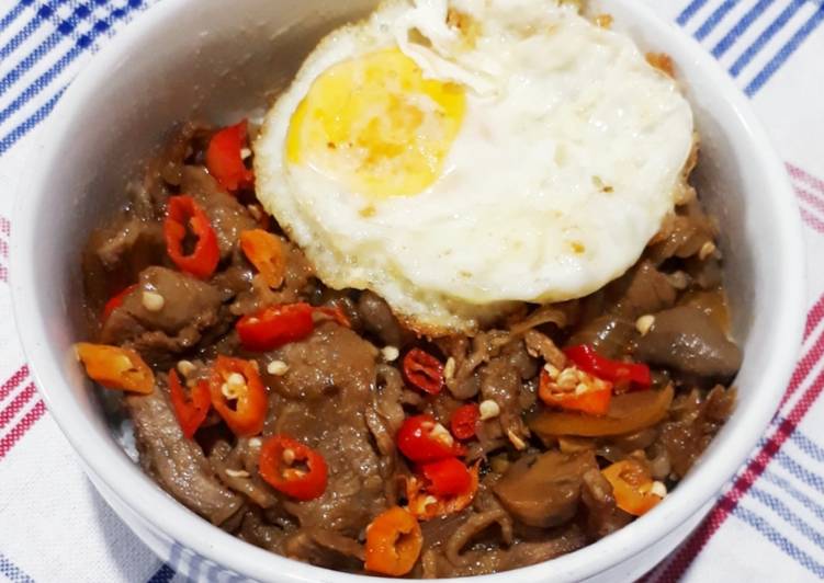 makanan Beef Teriyaki Rice Bowl Ala Chef Willgoz Anti Gagal