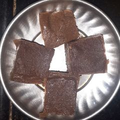A picture of Singhada aata Katli.