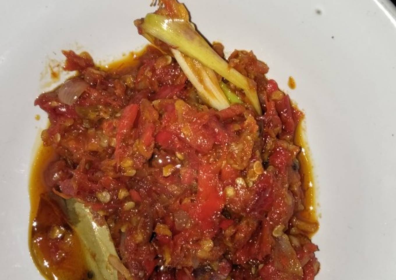 Sambal rica sederhana