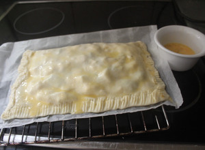 Foto principal de Empanada de morcilla, manzana y queso