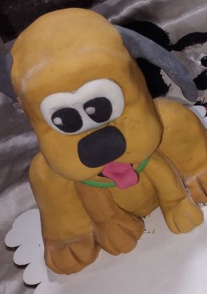 Una foto de Pluto!! Modelado de personaje en rkt