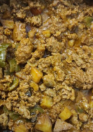 Una foto de Picadillo a la cubana