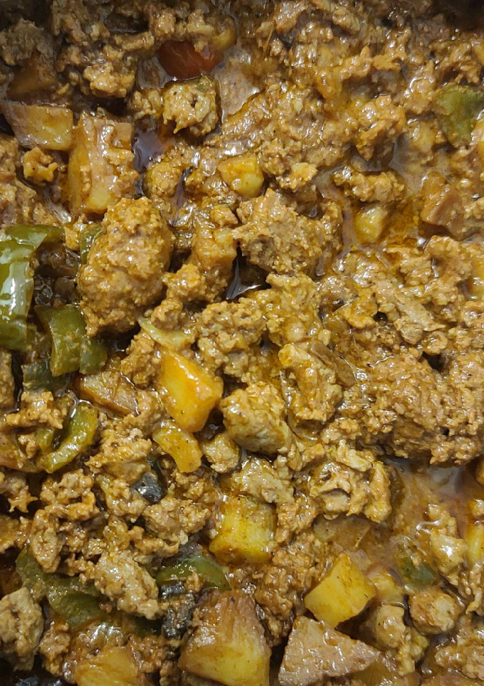 Una foto de Picadillo a la cubana