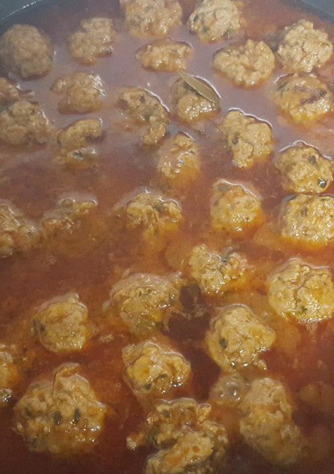 Una foto de Albóndigas en salsa