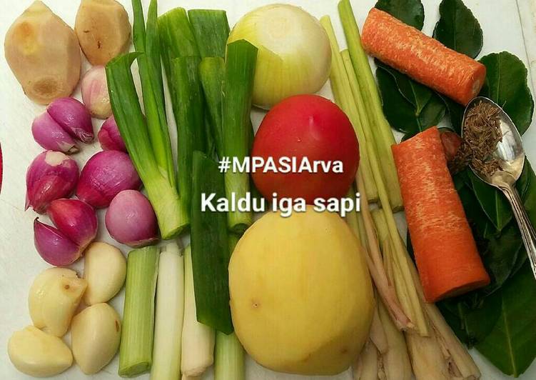Kaldu Iga Sapi MPASI #kitaberbagi
