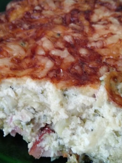 Foto principal de Pastel de brócoli con bacon